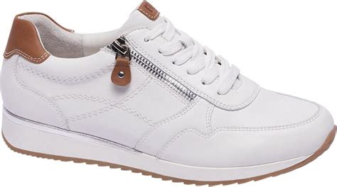 witte leren sneakers dames sale